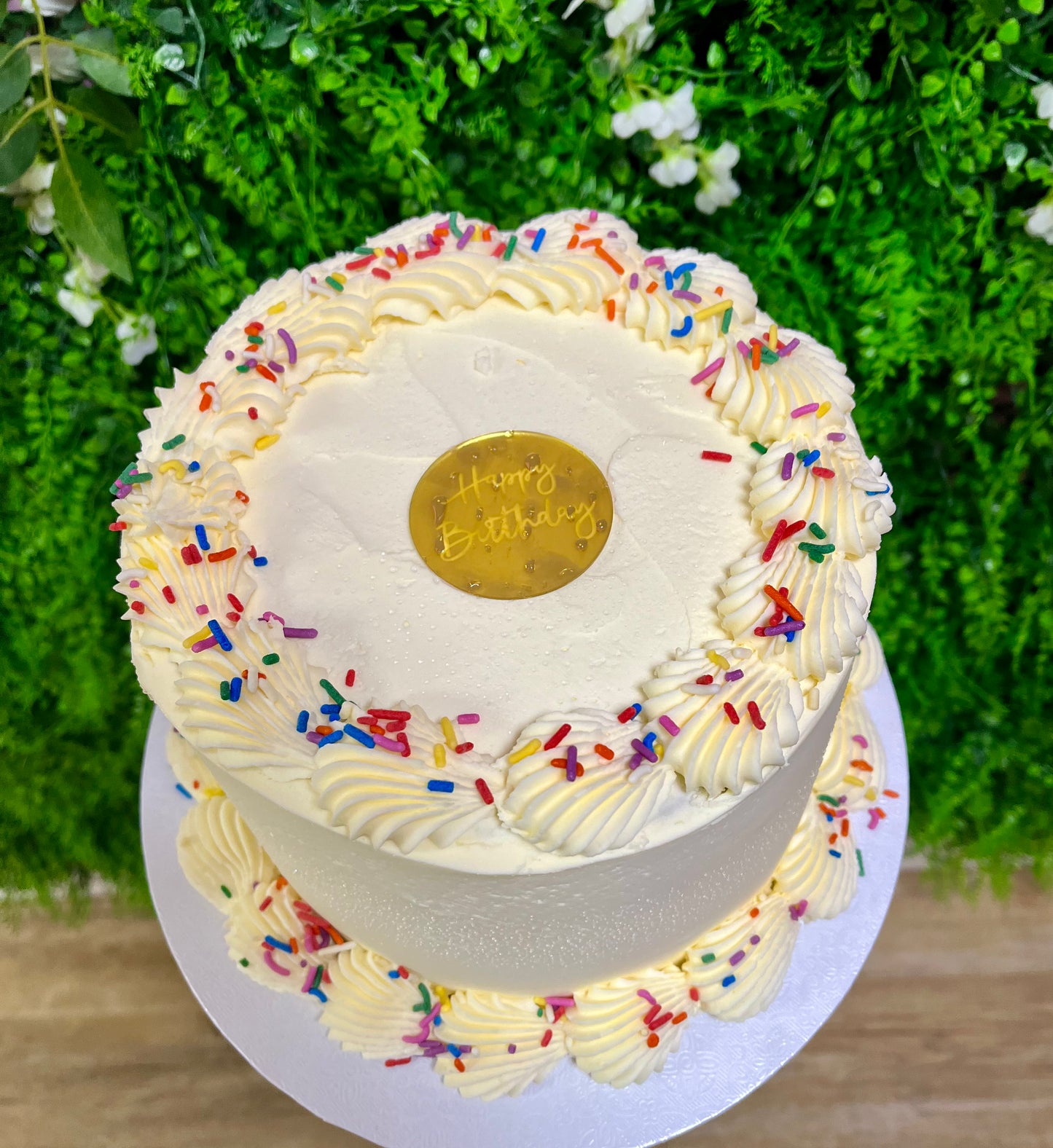 8" Funfetti Cake