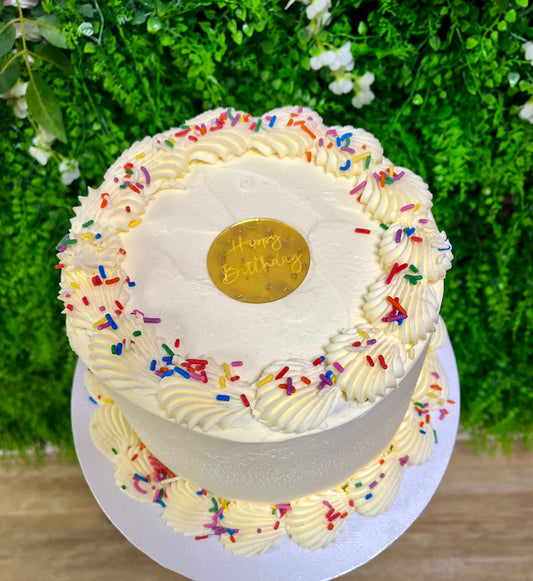 8" Funfetti Cake
